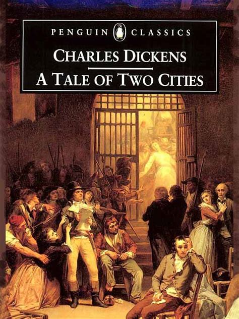 A Tale of Two Cities by Charles Dickens .